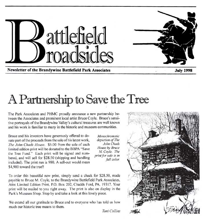 Bruce M Coyle in the Battlefields Broads, July 1998