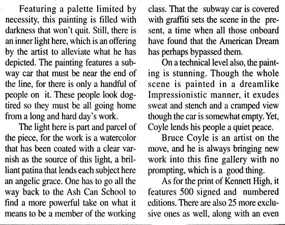Bruce M. Coyle in the Kennett Paper, June 14-20, 2002 (d)